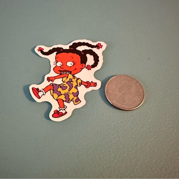 Nickelodeon Rugrats Susie 90s Sticker - Picture 2 of 2